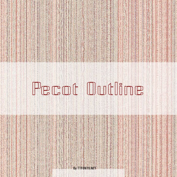 Pecot Outline example